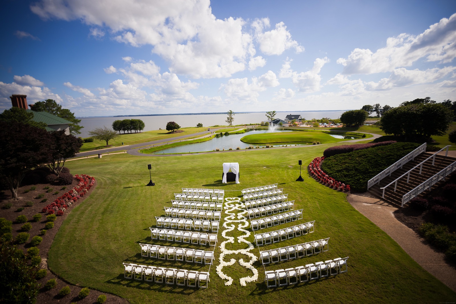 Outdoor Wedding Setup