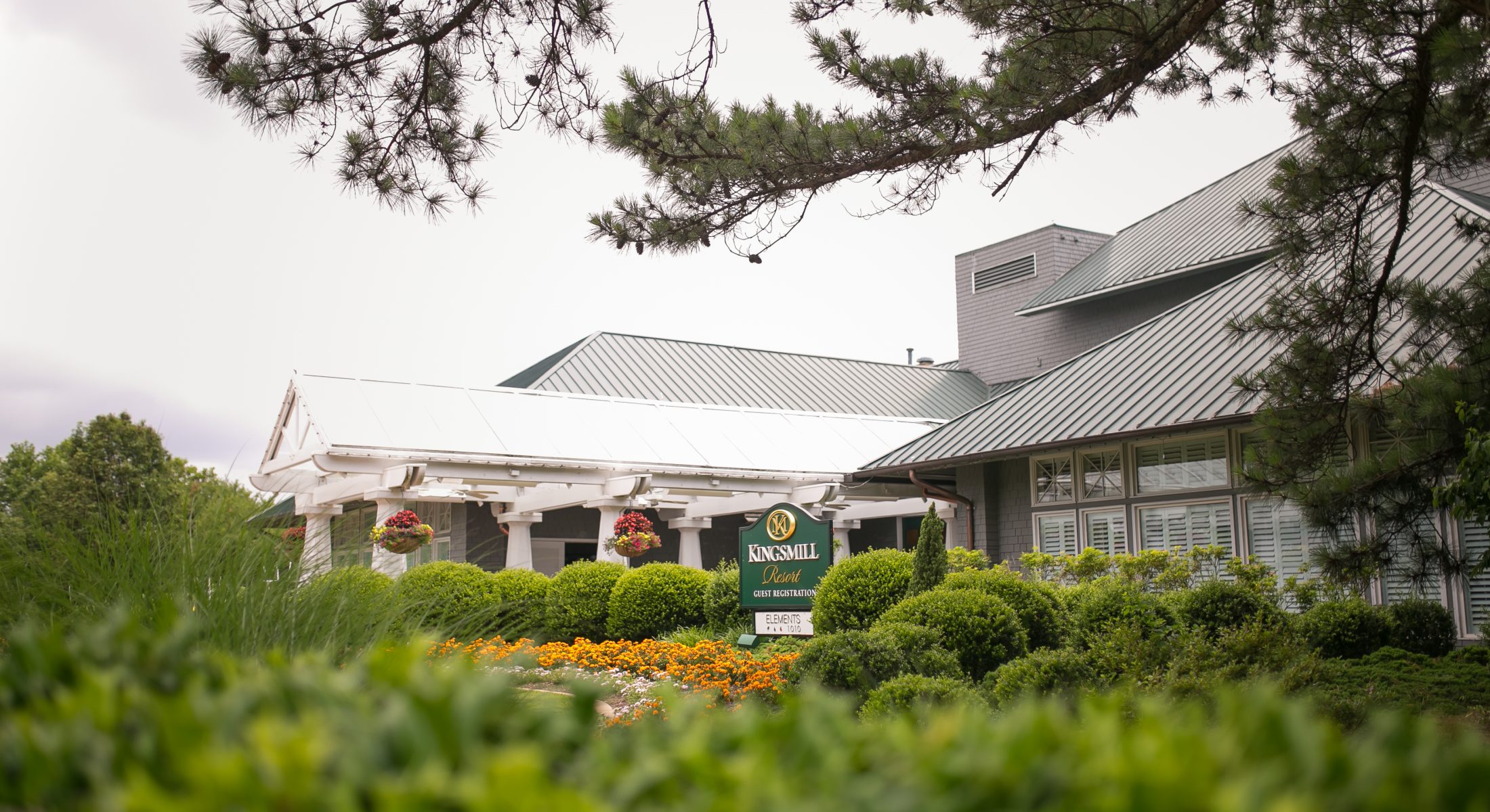 Exterior View of Kingsmill's Entryway