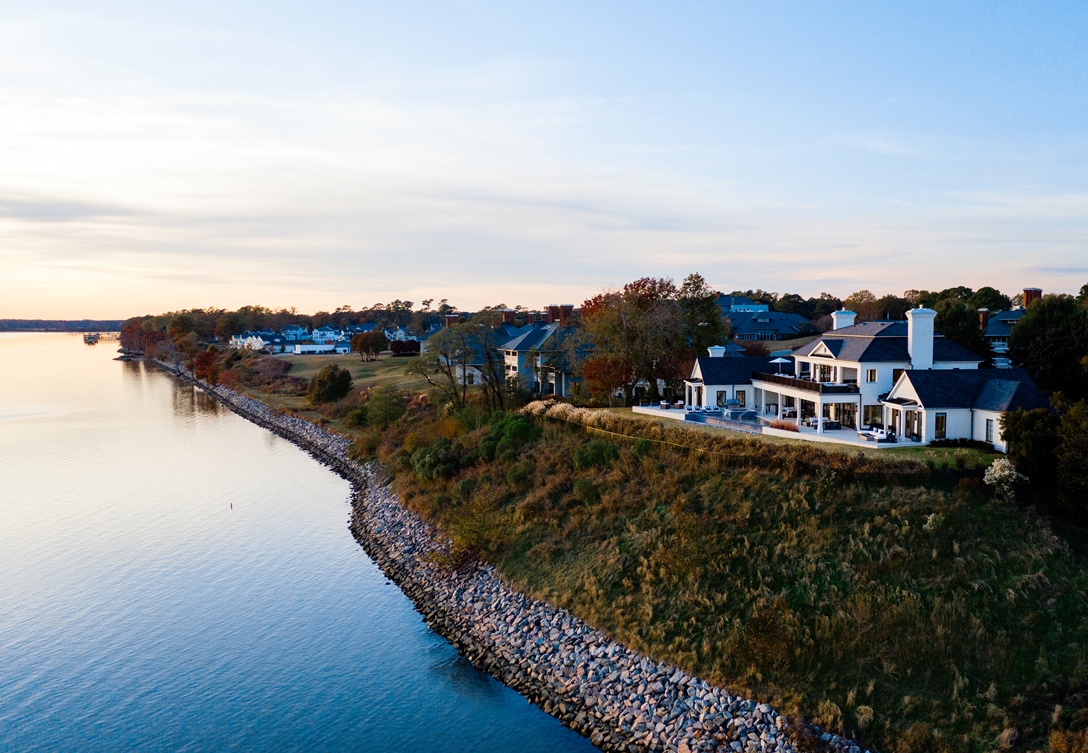 Aerial View from James River