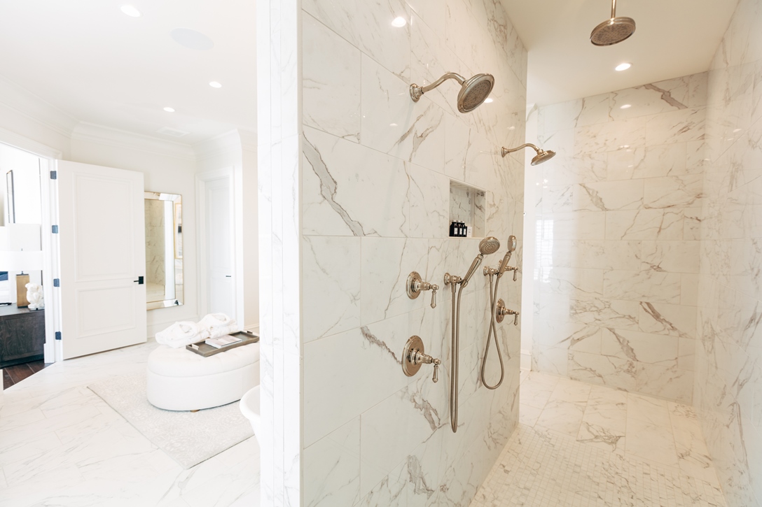Master Suite 1 shower